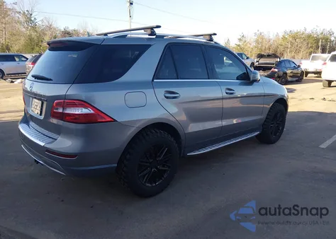 2013 Mercedes-Benz Ml 350 из США, поврежденный, VIN 4JGDA5JB0DA215210